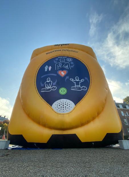 Stryker Heartsine AED at Museumplein