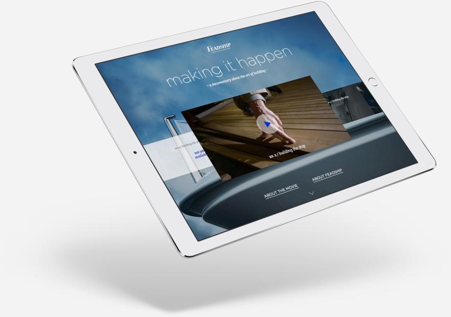 Feadship Microsite