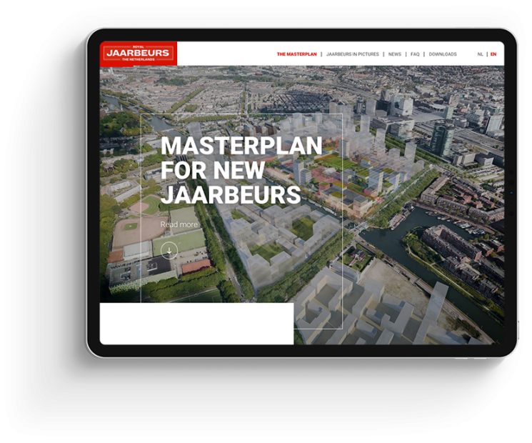 Nieuwe Jaarbeurs Utrecht - Website