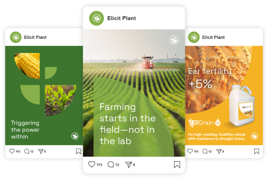 Elicit Plant - Brand Redesign - Activation