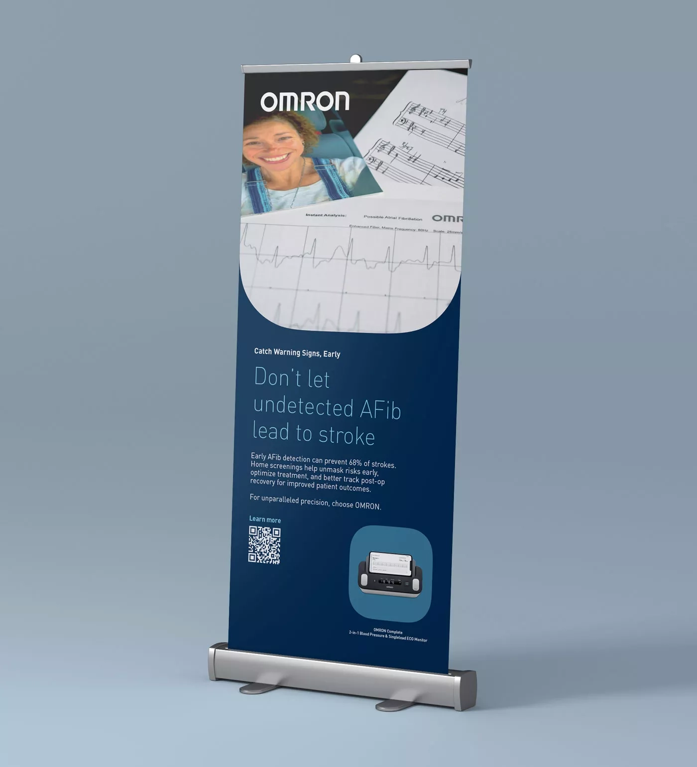 OMRON - AFib campaign - Rollup