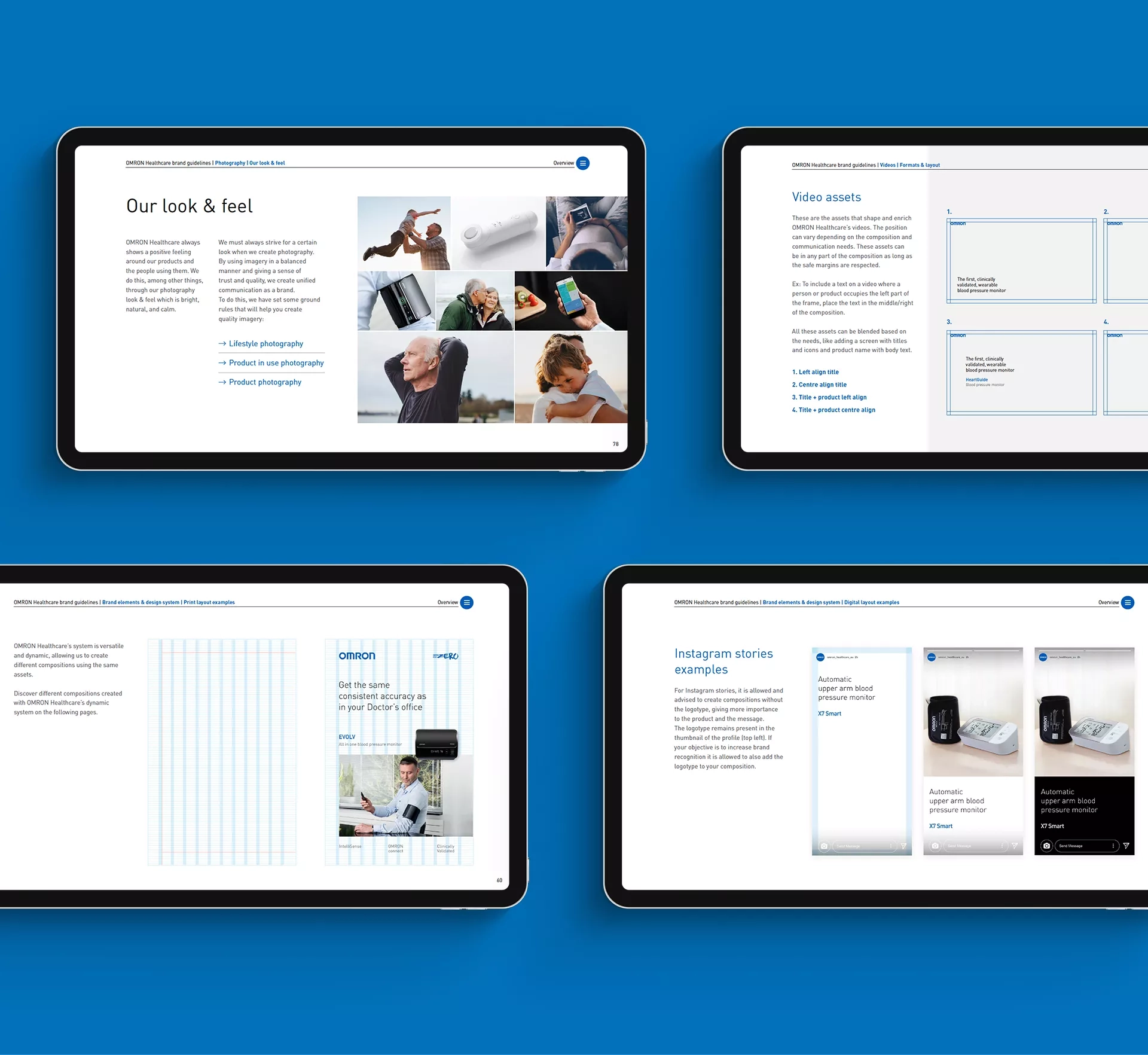 OMRON Healthcare - Global rebrand - Brandbook