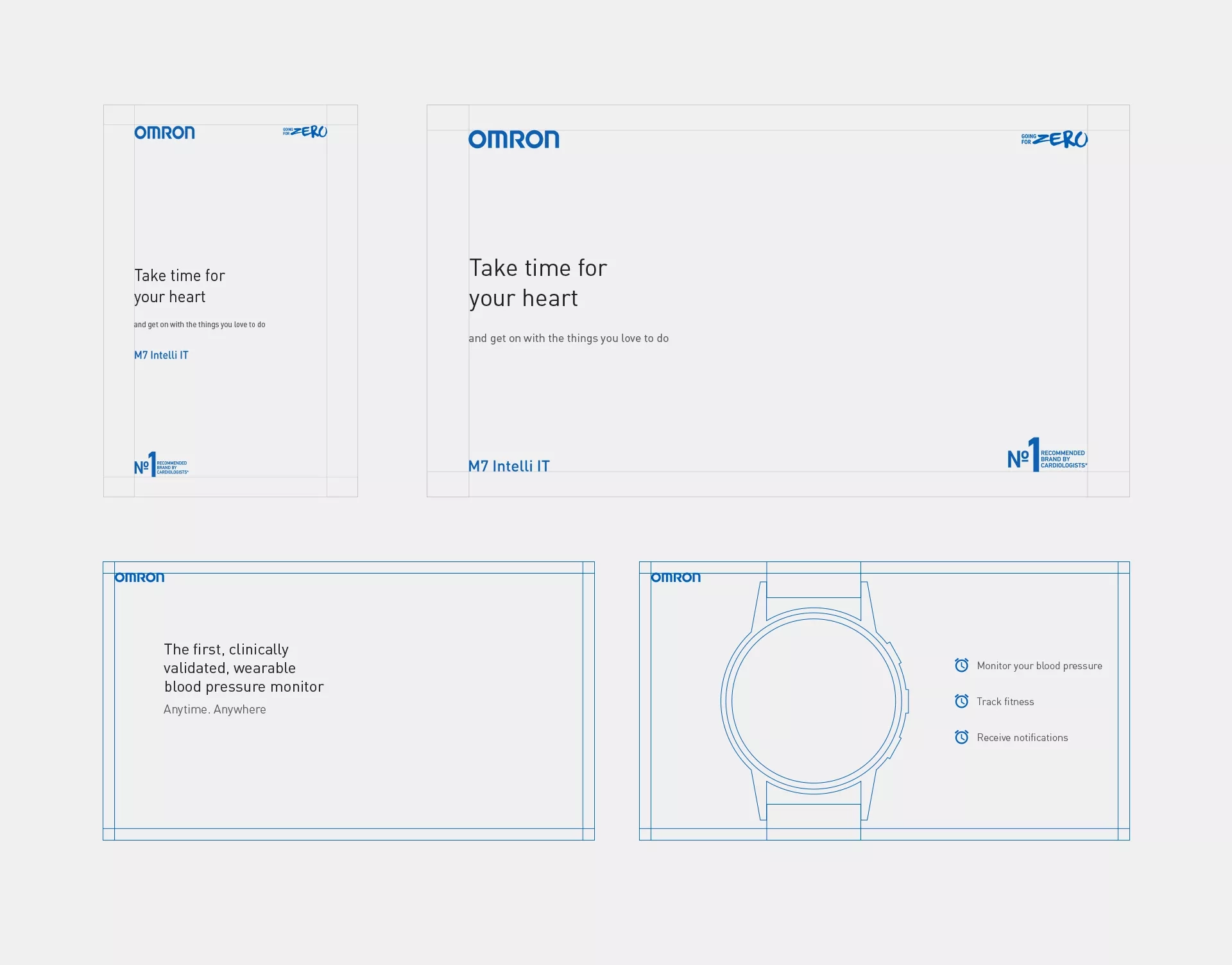OMRON Healthcare - Global rebrand ideation