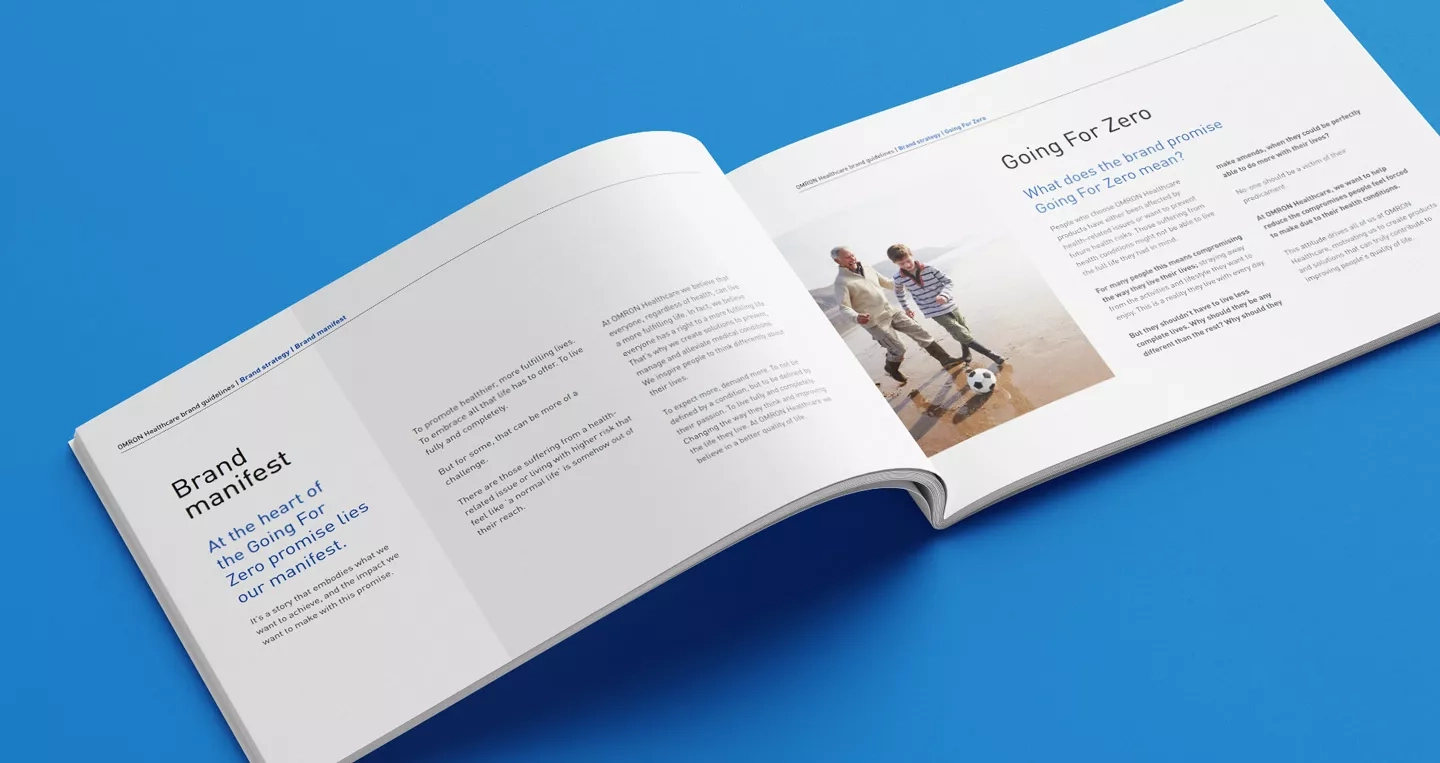 OMRON Healthcare - Global rebrand True North