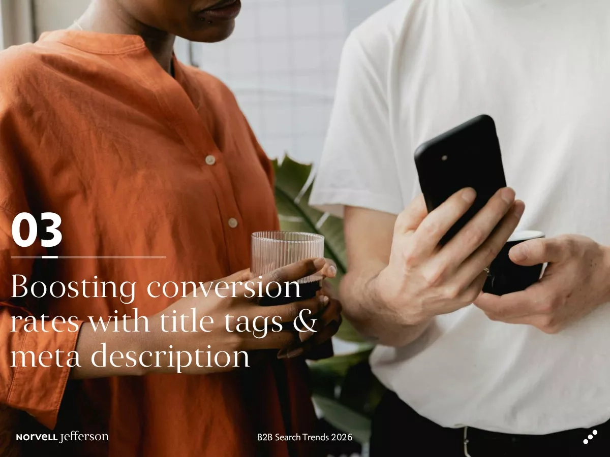 b2b search trends 2026 first get these 10 basics right