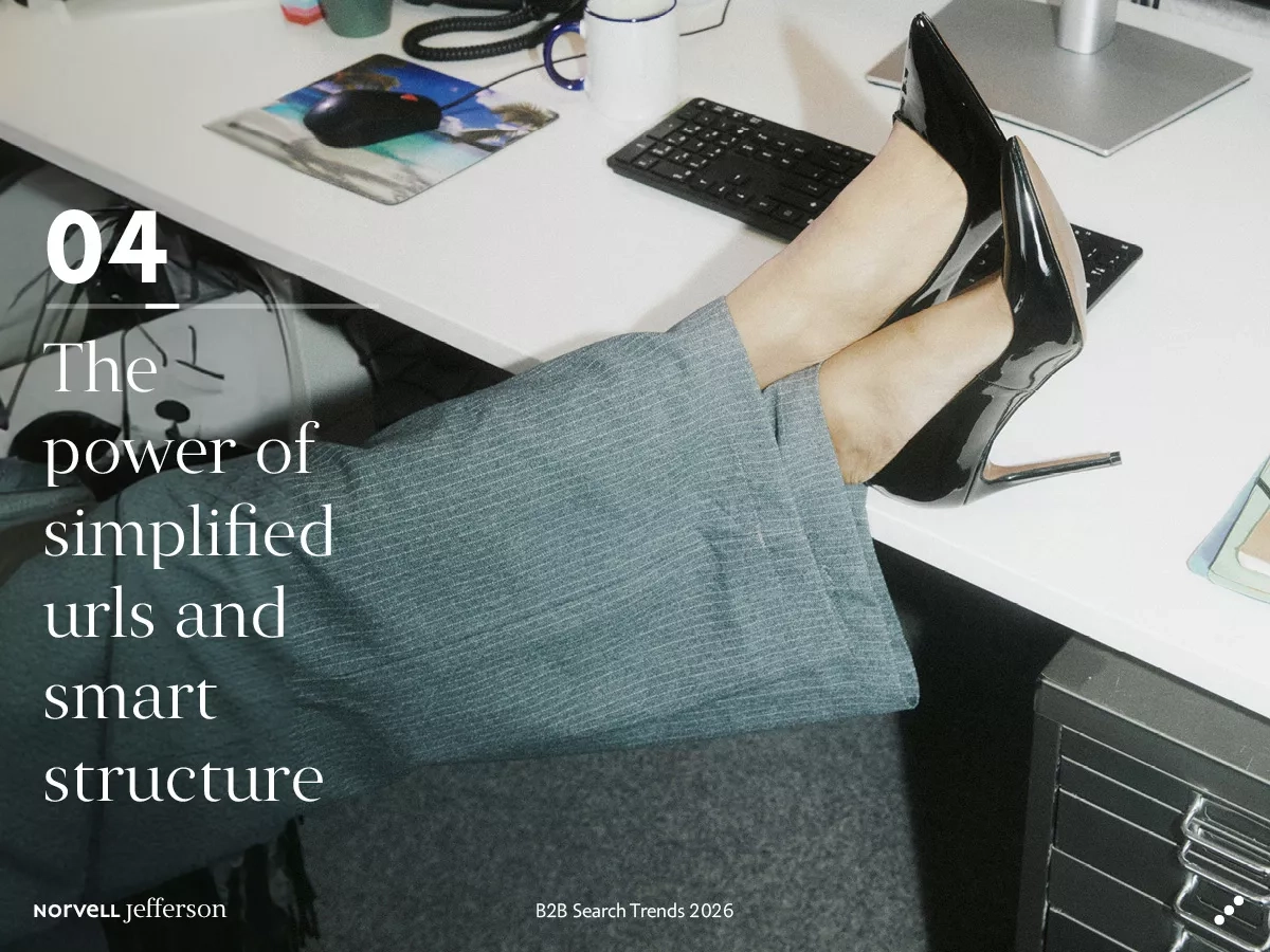 b2b search trends 2026 first get these 10 basics right