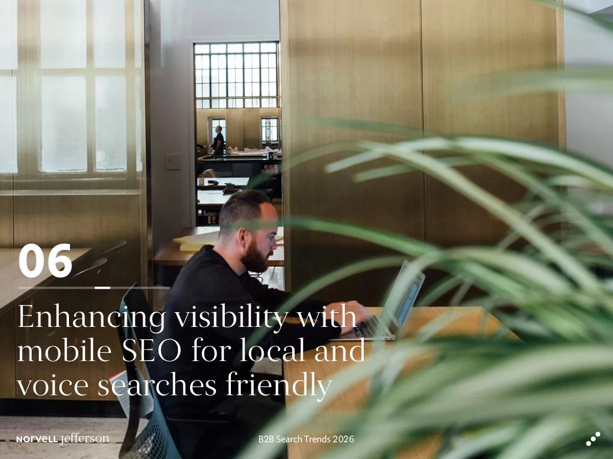 b2b search trends 2026 first get these 10 basics right