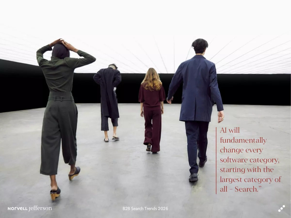 b2b search trends 2026 the future of search with ai