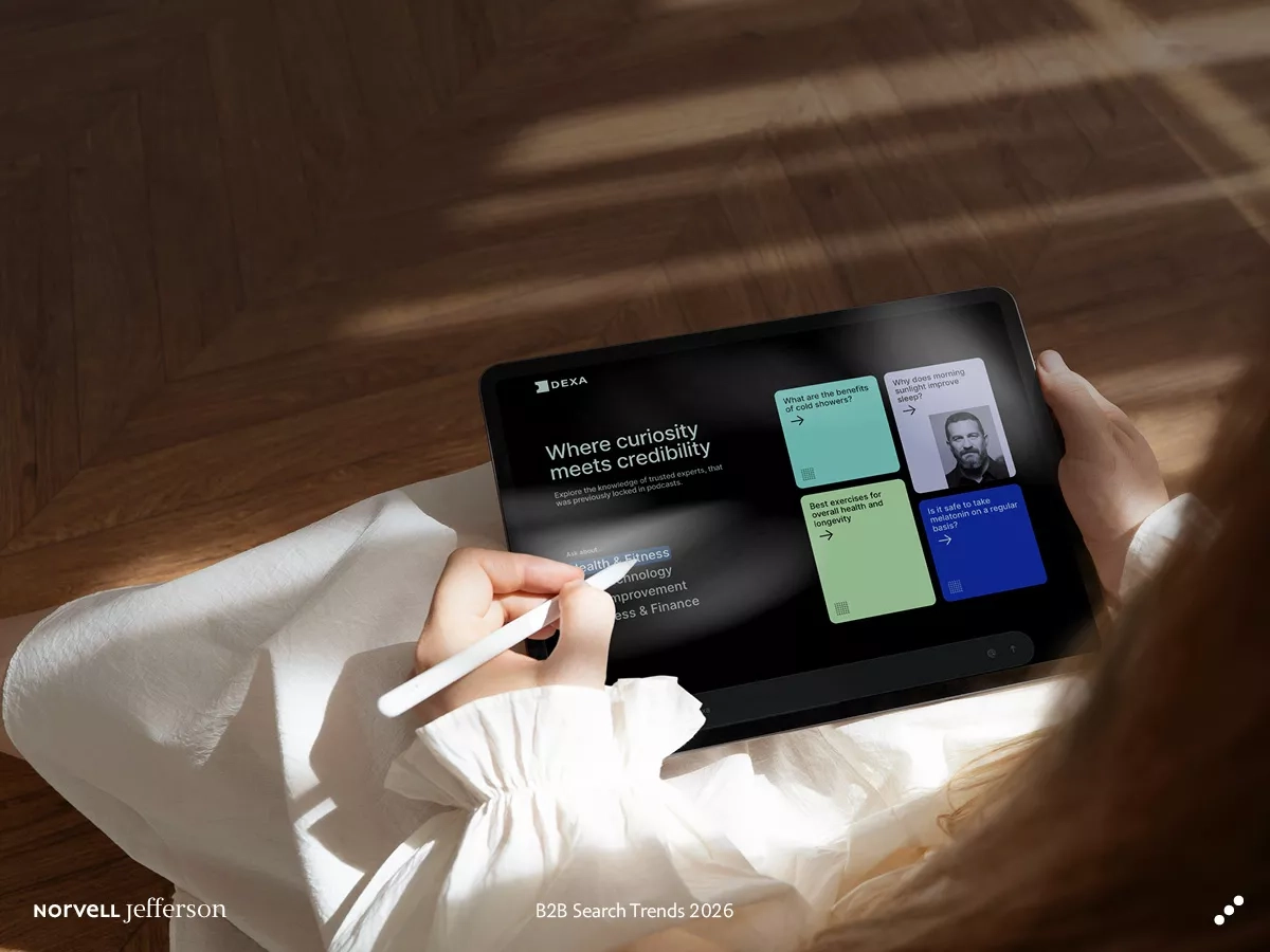 b2b search trends 2026 the future of search with ai