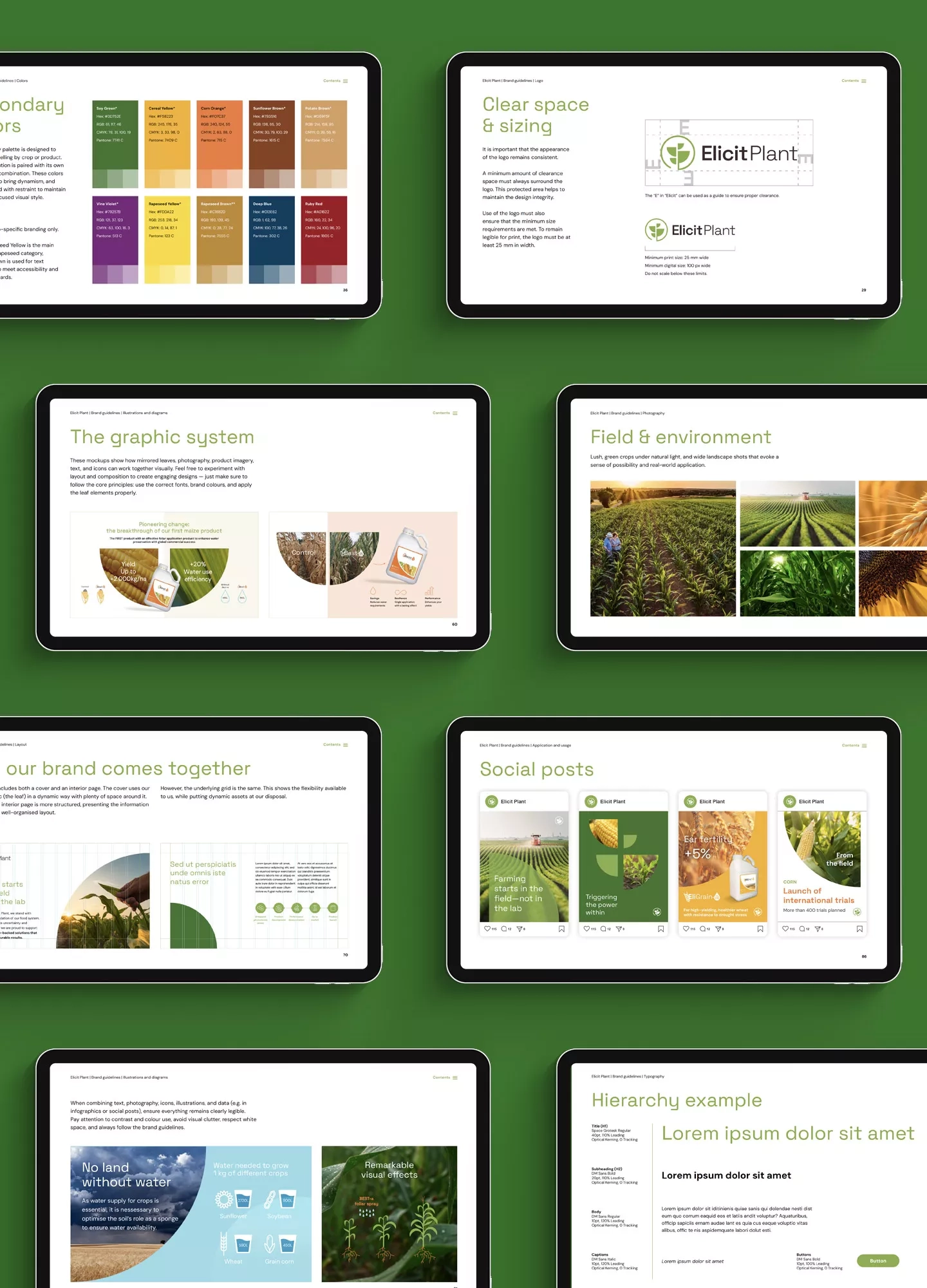 Elicit Plant - Brand Redesign - Brandbook