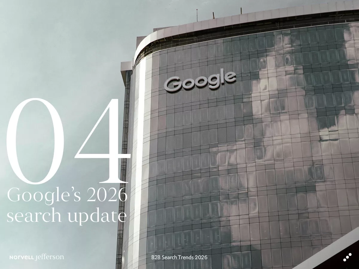 b2b search trends 2026 googles 2024 search update 01