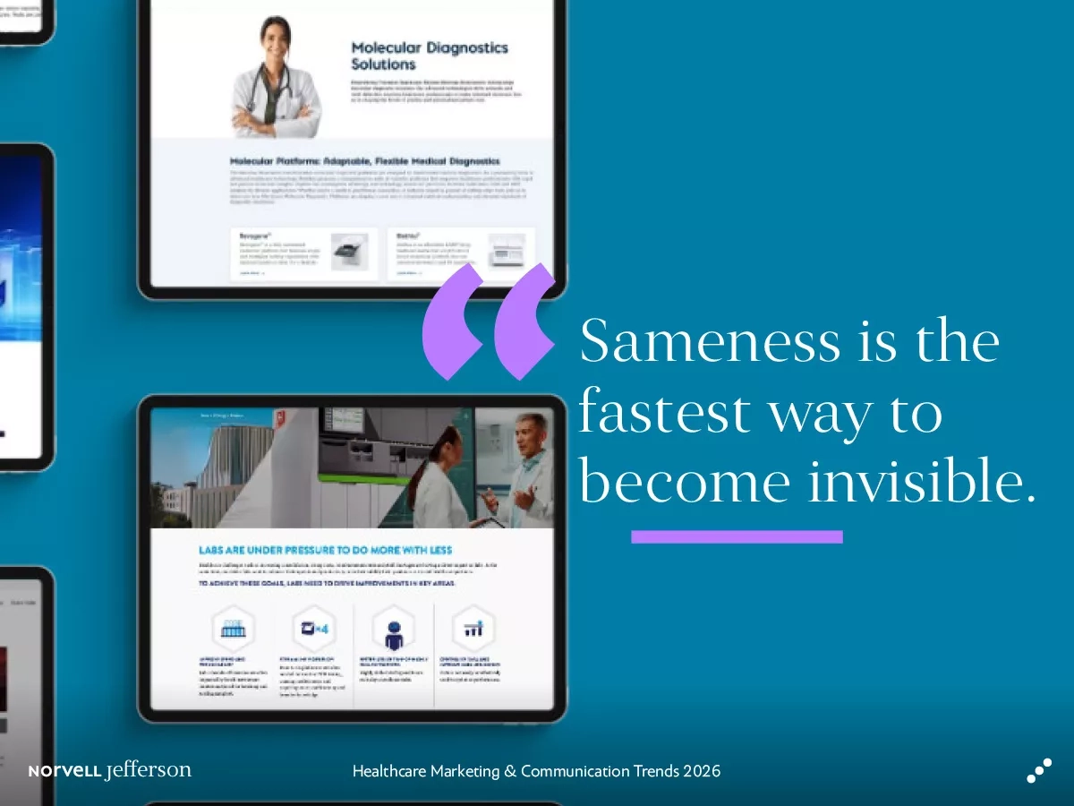 healthcare marketing and communication trends 2026 breaking the sea of sameness