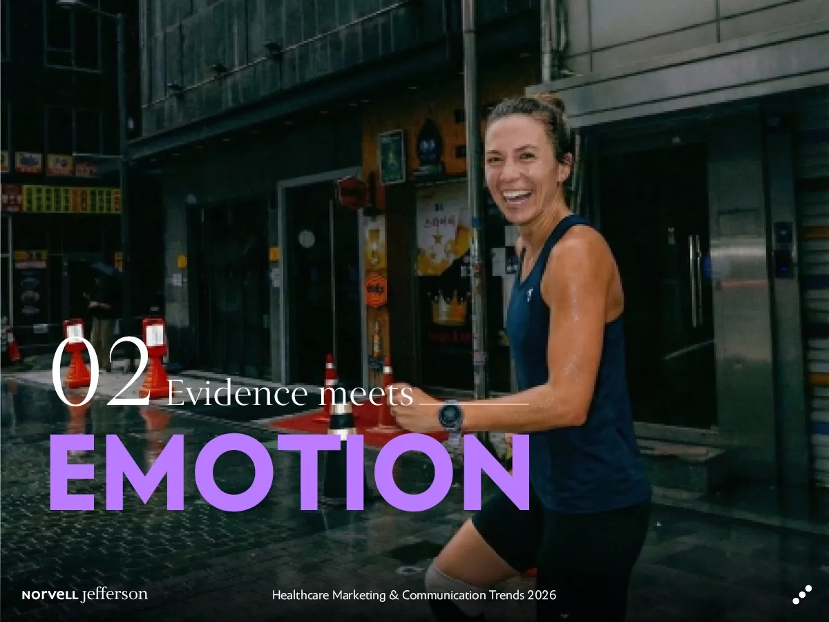 healthcare marketing and communication trends 2026 evidence meets emotion