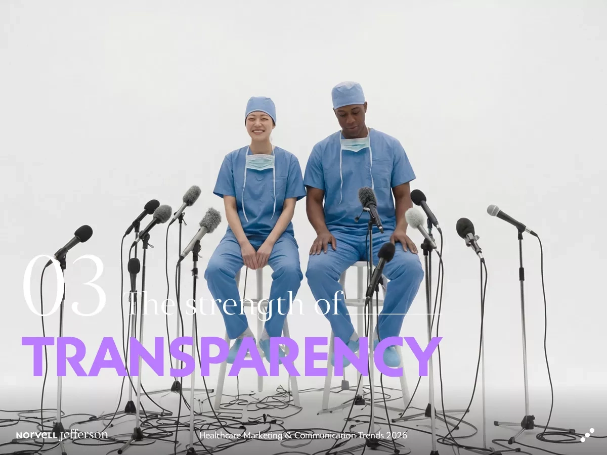 healthcare marketing and communication trends 2026 the strength of transparency