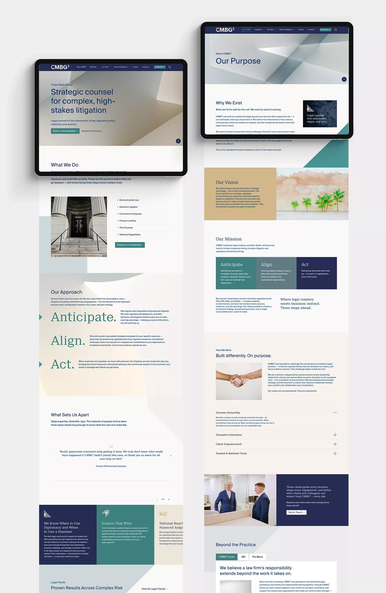 CMBG3 - Rebranding and website
